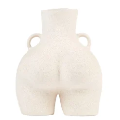 Anissa Kermiche Vase Poignees D'Amour (Beige Mouchete)
