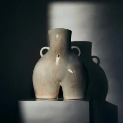 Anissa Kermiche Vase Poignees D'Amour (Marbre)